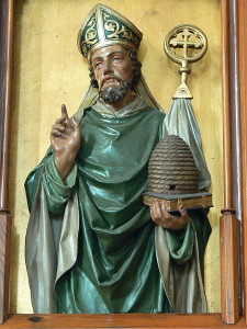 Ambrosius von Mailand, Statue, Sankt Peter am Wimberg